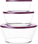 Tupperware 3'lü Royal Set Saklama Kabı