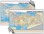 Türkiye Siyasi Ve Fiziki Duvar Haritası / Mepmedya Yayınları