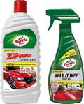 Turtle Wax Hızlı Sprey Cila 500 Ml + Zip Wax Cilalı Oto Yıkama Şampuanı 60 Yıkama 1 Lt