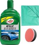 Turtle Wax Metalik Ptfe Katkılı Teflon Sıvı Cila 500 Ml + Mikrofiber Bez + Cila Süngeri