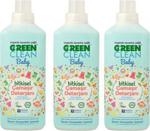 U Green Clean Baby Bitkisel 1000 ml 3'lü Bebek Sıvı Çamaşır Deterjanı