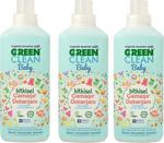 U Green Clean Baby Bitkisel Organik 1000 Ml 3'Lü Çamaşır Deterjanı