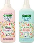 U Green Clean Baby Çamaşır Deterjanı 1 Lt+ Baby Yumuşatıcı 1 Lt