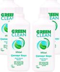 U Green Clean Bitkisel 1 Lt 4'Lü Çamaşır Suyu
