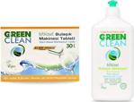 U Green Clean Bitkisel Bulaşık Makinesi Deterjanı 30 Tablet + Bitkisel Bulaşık Deterjanı 500 Ml