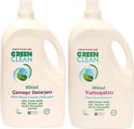 U Green Clean Çamaşır Deterjanı Ve Yumuşatıcı 2750 Ml