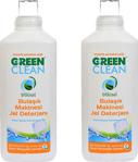 U Green Clean Organik Bitkisel 1000 ml 2'li Paket Bulaşık Jel Deterjanı