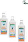 U Green Clean Organik Bitkisel 1000 ml 3'lü Paket Bulaşık Jel Deterjanı