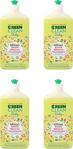 U Green Clean Organik Portakal Yağlı Baby Biberon Emzik Temizleyici 500 Ml 4'Lü Set