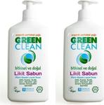 U Green Clean Organik Portakal Yağlı Bitkisel 500 ml 2'li Paket Sıvı Sabun