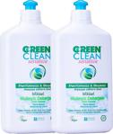 U Green Clean Sensitive Parfümsüz Kokusuz Bitkisel 500 Ml 2'Li Sıvı Bulaşık Deterjanı