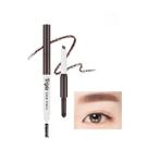 Üç İşlevli Kaş Kalemi Ve Pudrası Triple Brow Pencil (Choco Brown)