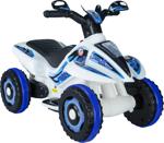 Uj Toys Safari 6V Akülü Atv Beyaz Polis