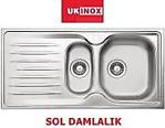 Uki̇nox Fusi̇on 100 Sol Damlalikli Mi̇kro Keten Mutfak Evyesi̇