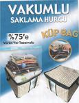 Ülbag Küpbag (Çeyiz Sandıklı),Vakumlu Poşet,Vakumlu Çantalı Hurç (Siyah- Beyaz Kareli )