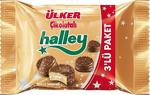 Ülker Halley 66 Gr 3'Lü Paket Bisküvi