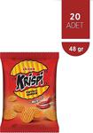 Ülker Krispi Tırtıklı 45 Gr 20'Li Paket Acılı Kraker