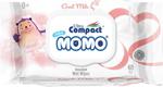 Ultra Compact Momo Yenidoğan Keçi Sütlü 60 Yaprak Islak Mendil