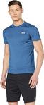 Under Armour Ua Streaker 2.0 Kısa Kollu Tişört Erkek Üst Ve T-Shirt, Mavi (Petrol Blue / Petrol Blue / Reflective 1326579437), S (Üretici Ölçüsü: Sm)