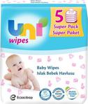 Uni Baby 56 Yaprak 5'li Paket Islak Mendil