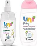 Uni Baby Bebek Yüz Ve Vücut Losyonu+bebek Yagı Papatya 200ml 2\'li Paket