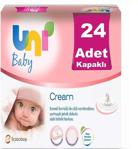 Uni Baby Cream 56 Yaprak 3'lü Paket 8 Adet Islak Mendil