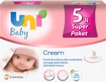 Uni Baby Cream 56 Yaprak 5'li Paket Islak Mendil