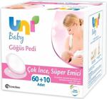 Uni Baby Göğüs Pedi 60 + 10 Adet