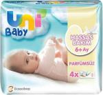 Uni Baby Hassas Bakım 6+ Ay Parfümsüz 4X52 Islak Mendil