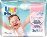Uni Baby İlk Adım 52 Yaprak 3'Lü Paket Islak Mendil