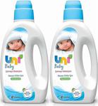 Uni Baby Klasik 1800 ml 2'li Bebek Sıvı Çamaşır Deterjanı