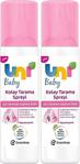 Uni Baby Kolay Saç Tarama Spreyi 200 Ml 2 Adet