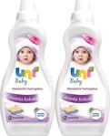 Uni Baby Konsantre Lavanta Kokulu 1200 Ml 2\'li Çamaşır Yumuşatıcısı