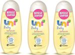 Uni Baby Saç Ve Vücut Bebek Şampuanıı 200 Ml 3'Lü Set