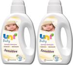 Uni Baby Sensitive 1000 Ml 2'Li Çamaşır Deterjanı