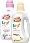 Uni Baby Sensitive 1500 Ml Çamaşır Deterjanı + Çamaşır Yumuşatıcısı 1500 Ml