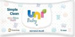 Uni Baby Simple Clean 72'Li Islak Havlu 8690530017894