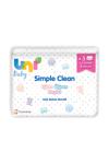 Uni Baby Simple Clean Islak Havlu 3X52 Adet