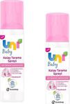 Uni Baby Zor Taranan Saçlara Özel Kolay Saç Tarama Spreyi 200 Ml X 2 Adet