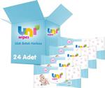 Uni Wipes 60 Yaprak 24'lü Paket Islak Mendil