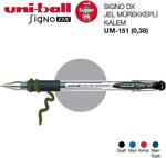 Unibal Uni-Ball Signo Dx 0.38 Jel Kalem - Siyah