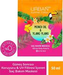 Urban Care Summer-Monoi Yağı&Ylang Ylang Duş Öncesi Onarıcı Saç Bakım Maskesi-Vegan-50 Ml