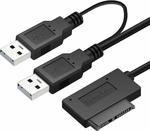 Usb Dvdrw Kablosu Usb Mini Sata Kablo Usb Slimline Kablo