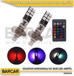 Uzaktan Kumandali H1 Rgb Led Ampül