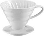 Vakitsiz Kahve Porselen Kahve Demleme V60 02 Dripper - Beyaz