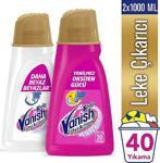 Vanish Kosla Oxi Action Gold Sıvı Leke Çıkarıcı 1000 Ml+1000 Ml