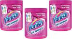 Vanish Oxi Actıon Renkliler İçin 400 Gr 3'Lü Paket Toz Leke Çıkarıcı