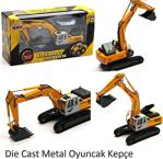 Vardem Oyuncak Die Cast Metal İnşaat Aracı İş Makinesi Kepçe 68377