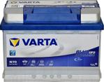 Varta Akü 12V 70 Ah 650A Efb Start-Stop N70