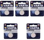 Varta Cr-2032 Düğme Pil 5 Adet